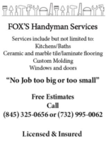 FOX’s Handyman Services